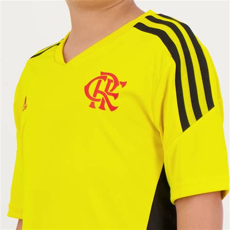 camisa flamengo amarela 2022